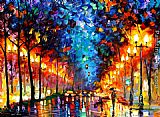 Leonid Afremov OAKLAND RAIN